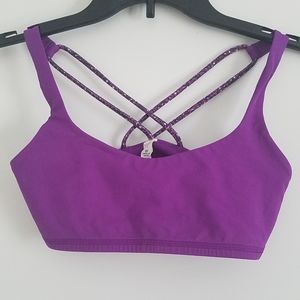 Lululemon Athletica Purple Sports Bra